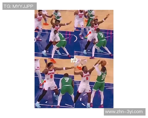 杰伦布朗意外撞击K乔治白T恤沾满发际线粉成新焦点 杰伦布朗意外撞击K乔治白T恤沾满发际线粉成新焦点